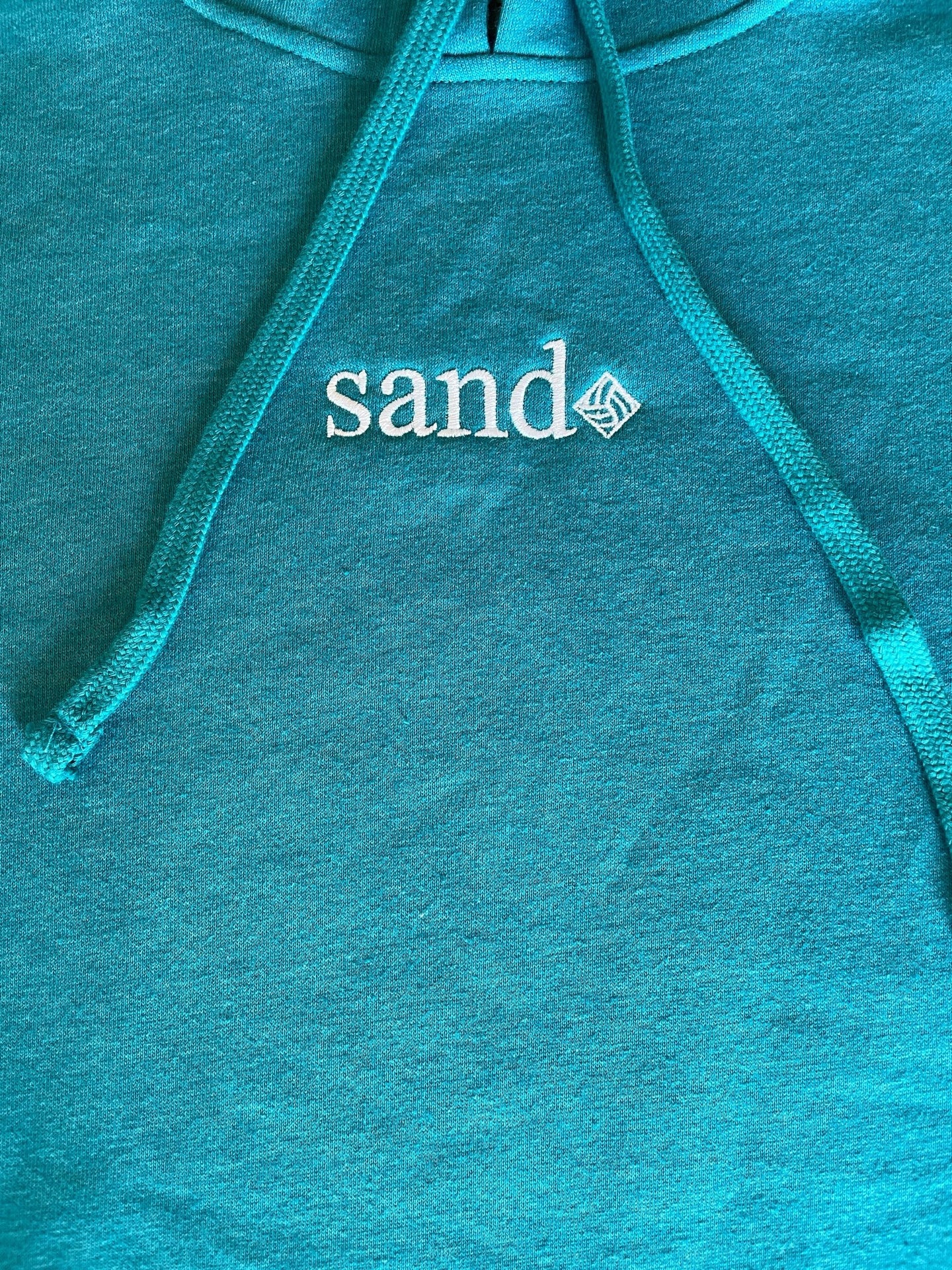 Embroidered Sand Hoodie
